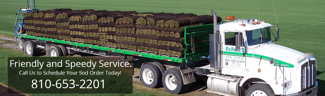 The Oakland Sod Farm and turfgrass delivery service.